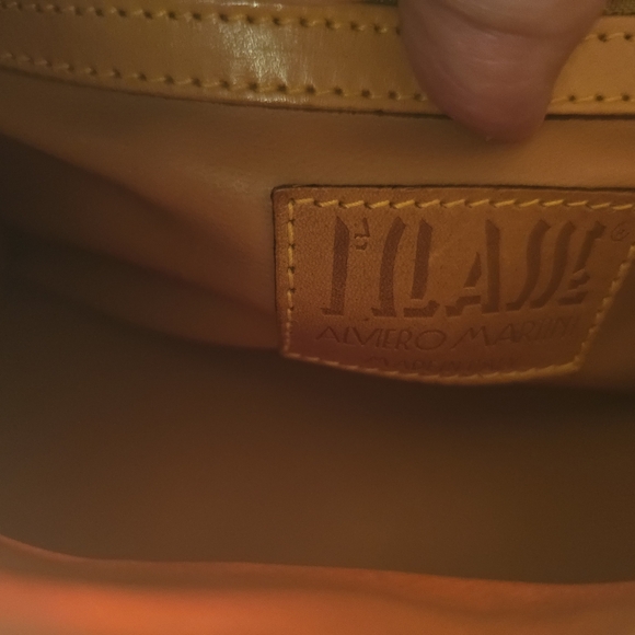 Vintage Map Print Handbag by Alviero Martini - Picture 11 of 13